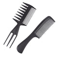 hairdressing comb suitthickened pointed tail comb hairdressing comb hair salon styling comb ten-piece set in stock
