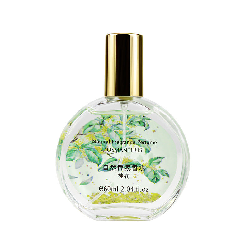 New osmanthus perfume for women, long-lasting fresh floral fragrance, jasmine rose eau de parfum, live stream hot seller