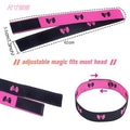3.5cm wide wig band with headband edge fixing hairband elastic band velcro adjustable headband wig band