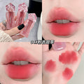 Gege bear velvet mist cream lip clay - matte, non-drying, everyday nude look, brightening lip glaze