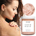 foreign trade scrub salt bath salt exfoliating chicken skin rose coco scrub bath salt wet salt 350g