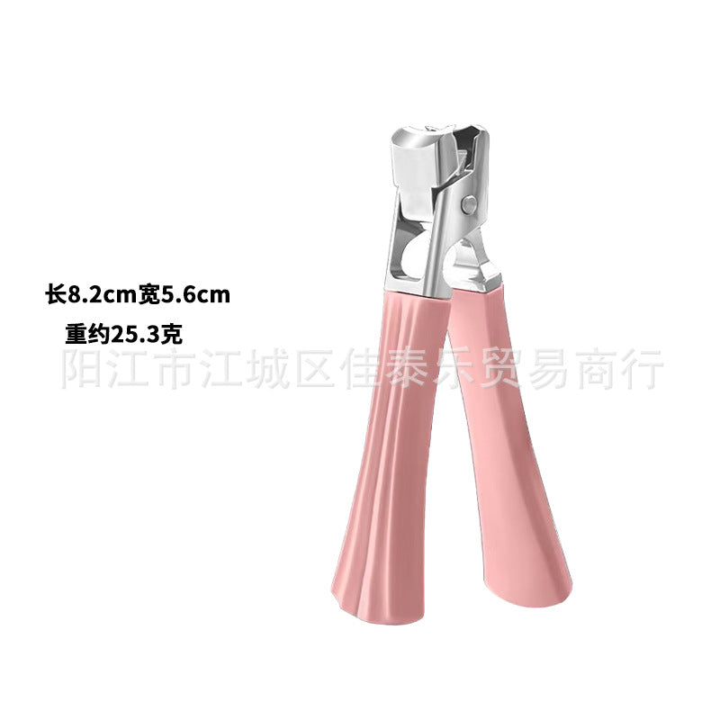 New nail clippers for thick and hard toenails - anti-splash design, large size, stainless steel, home use