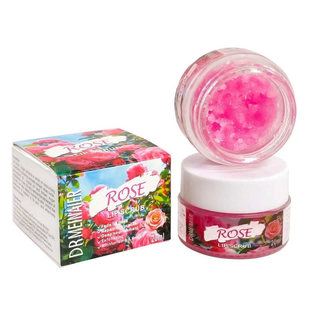 foreign trade lip scrub crystal moisturizing collagen scrub sugar genuine rose lip scrub 20ml