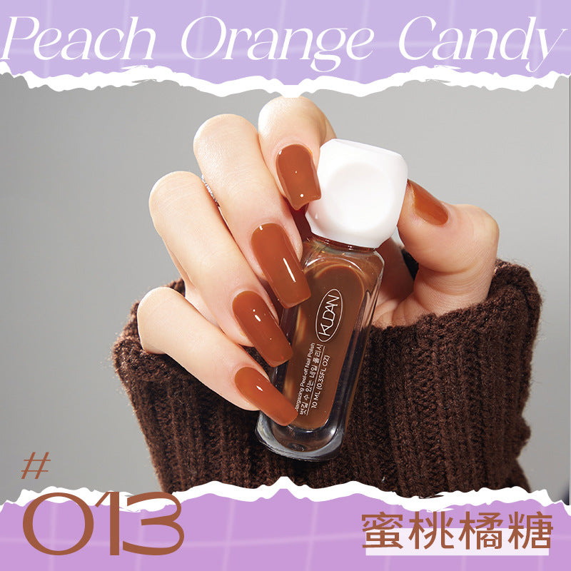 Kudan/kudan nail polish water-based peelable light fragrance 10ml nail polish new cross-border southeast asia hot style
