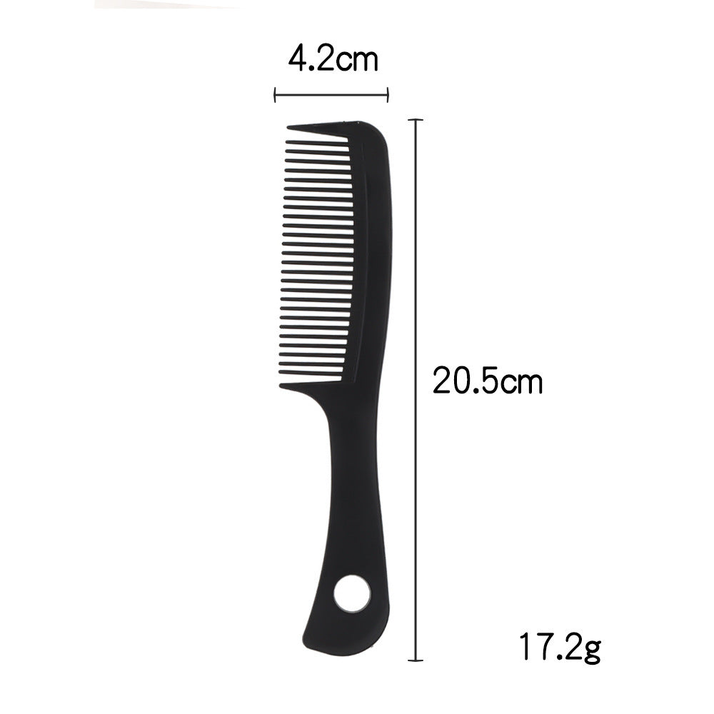 Hairdressing comb cross-border various combs barber shop special comb pointed tail dual-purpose oil head comb can be printed with logo and fixed color