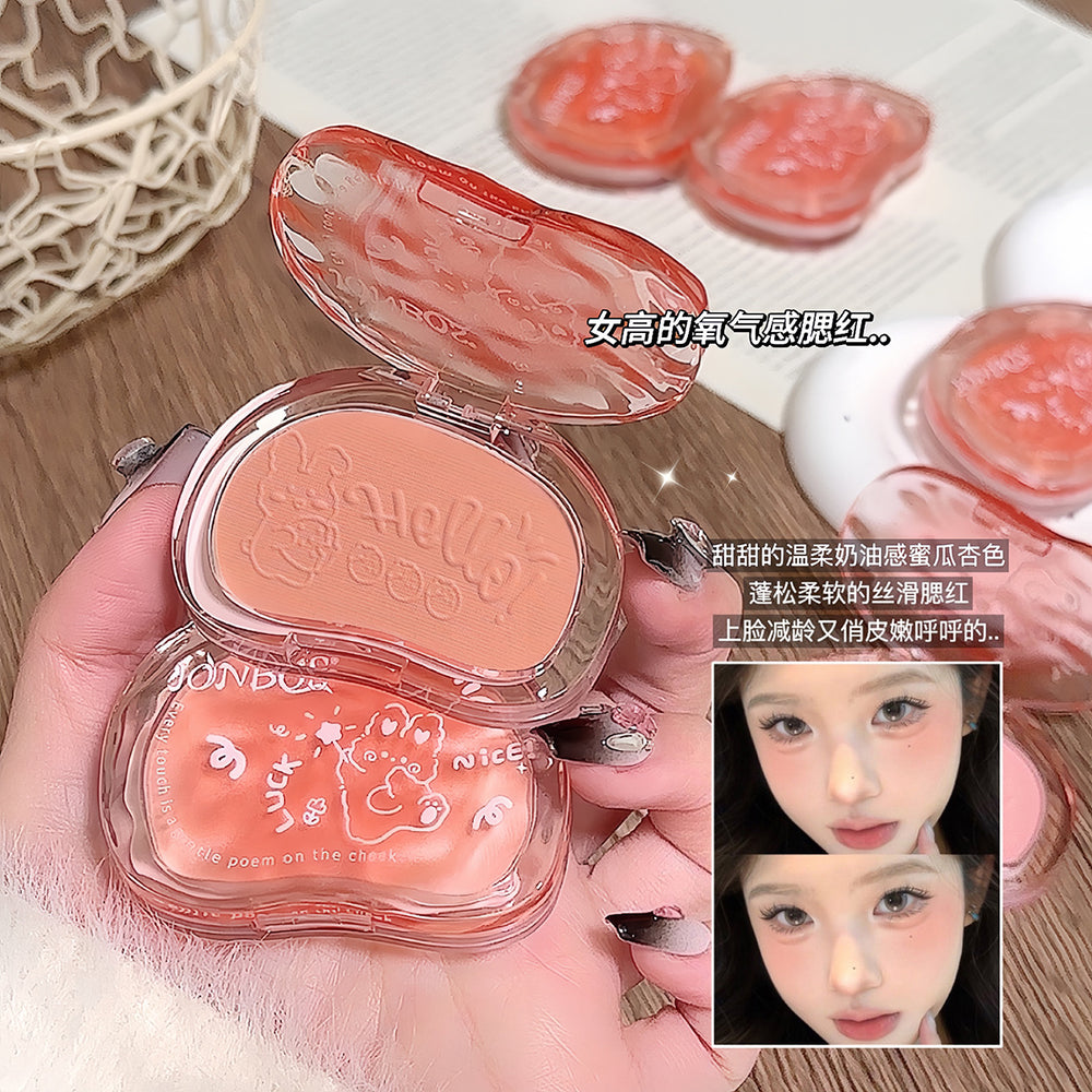 Makeup jonbos midsummer milk atmosphere blush expansion and shrinkage color nature nude makeup enhance complexion contour rouge