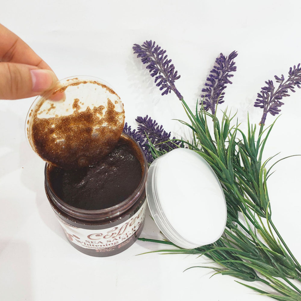 coffee scrub bath salt bubble wet salt coffee scrub clean cuticle dead skin bath salt sea salt