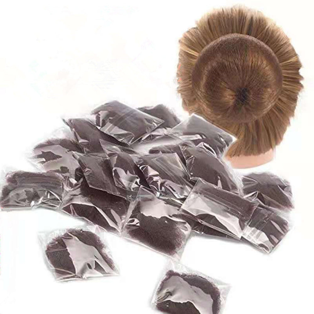 5mm disposable invisible hair net for updos, perfect for flight attendants, professional dancers, and hanfu. handmade lace hair cover with ancient chinese style
