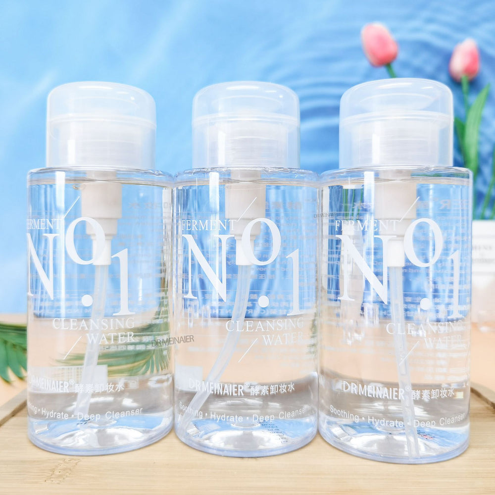enzyme makeup remover, deep cleansing eyes and lips, gentle makeup remover, 300ml soft makeup remover, skin care manufacturer direct