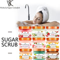 natural pure sugar scrub classy fruit fragrance bath rejuvenating moisturizing exfoliating bath salt body bath salt