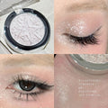 Kakashow diamond multi-purpose powder pearlescent fine sparkling mashed potato highlighting sparkling champagne gold single color eyeshadow