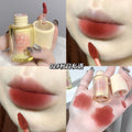 Gege bear gege bear light gauze pink mist lip glaze velvet matte matte fall and winter whitening non-stick cup lipstick
