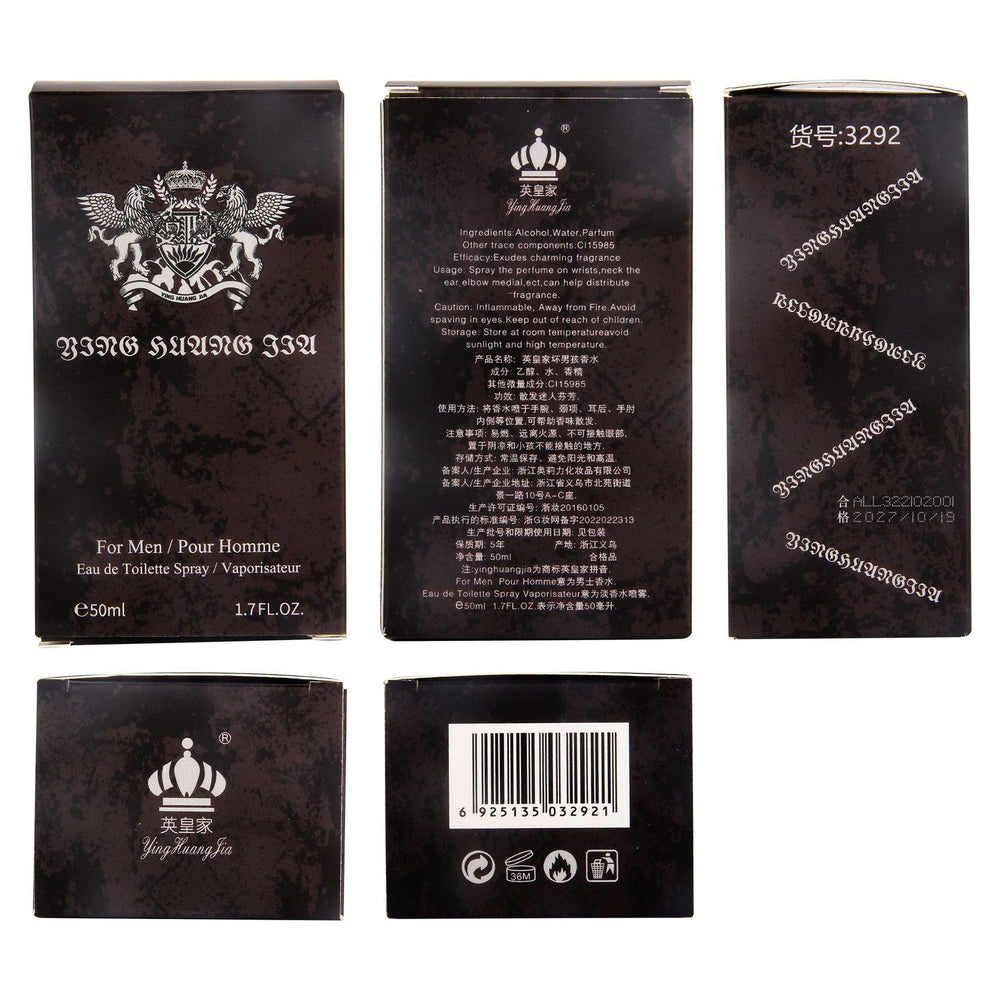 Dirty talk bad boy perfume for men - long-lasting, light woody fragrance - niche brand, student perfume - cross-border wholesale