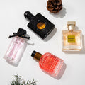 best-selling women's perfume four-piece set, long-lasting light fragrance, floral, black coffee perfume, women's gift box wholesale