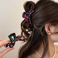 Dopamine drip oil stereobows streamer new arrival hair clip classy sense easiest for match shark hair clip back of head hair