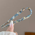 U-shaped acetate hairpin for women, classy sense of ins, new chinoiserie hairpin, headwear, casual modern daily hairpin