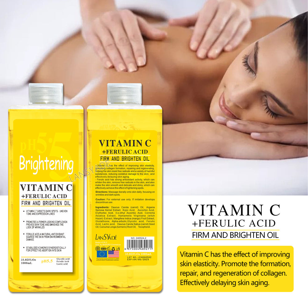 carrot oil facial and body blackening massage oil massage full body spa brightening and glowing oil 1000ml