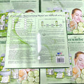 cucumber beauty salon skincare set - 5-piece massage skincare kit - wholesale for export