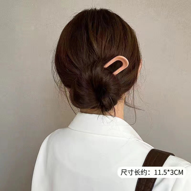 Fashion u-shaped hairpin, back of the head, ball head, hair accessories, autum hairpin, adult hairpin, japanese style easiest for match hair accessories