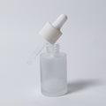 Ready-to-ship cosmetic glass bottles and packaging materials: 30ml essential oil bottles, dropper essential oil dispensing bottles, and serum/essence glass bottles