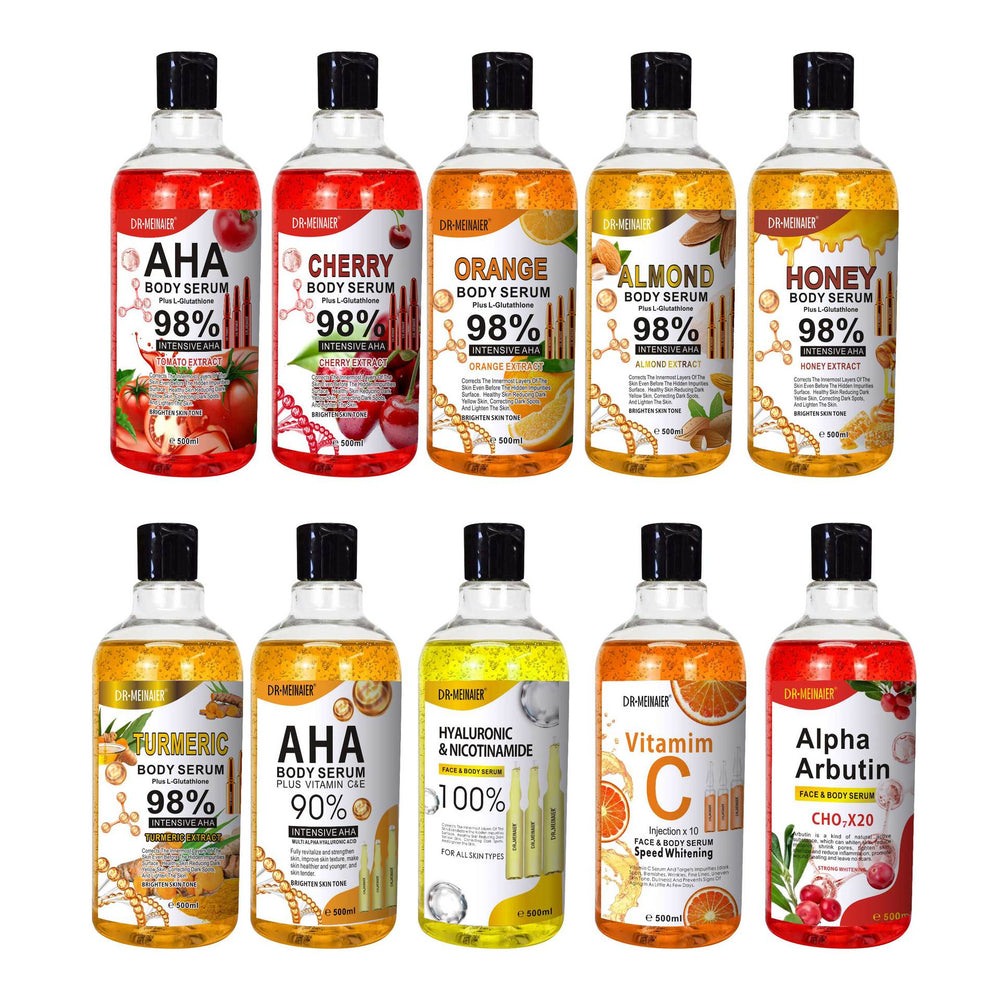 aha essence gently tightens and repairs skin. arbutin hydrating, moisturizing and brightening essence. moisturizing serum