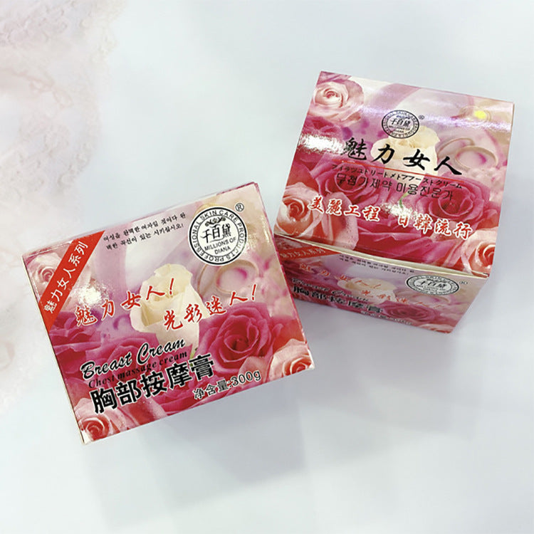 beauty salon qianbaidai breast massage cream charming woman nourishing moisturizing cream manufacturer wholesale