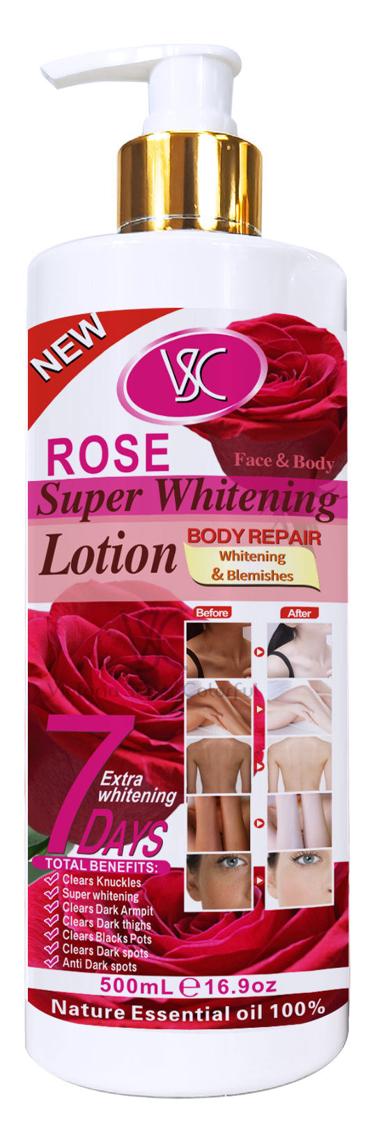 facial and body lotion moisturizing milk delicate massage milk 500ml foreign trade wholesale
