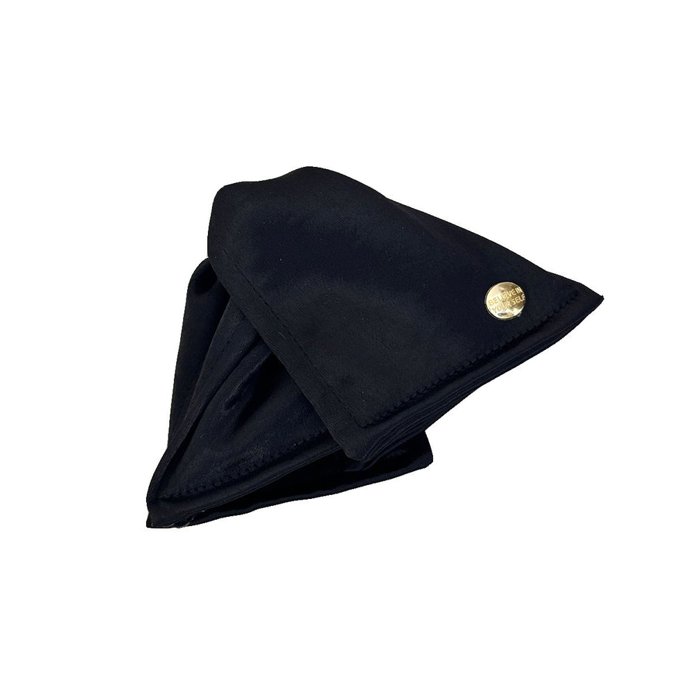 Satin shell triangle clip for women 2025new arrival hair clip back of head hair shark clip elegance half-tied hair clip headwear