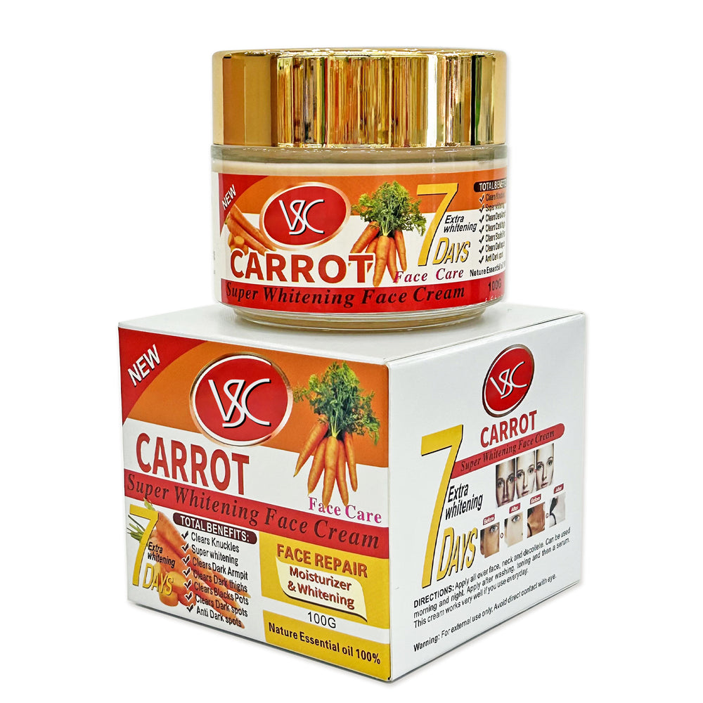 Wholesale export brightening & moisturizing carrot face cream, hydrating & firming almond turmeric face cream, moisturizer - factory direct