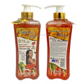 turmeric shower gel long-lasting fragrance gentle cleansing and purifying skin milk papaya bubble shower gel 1l