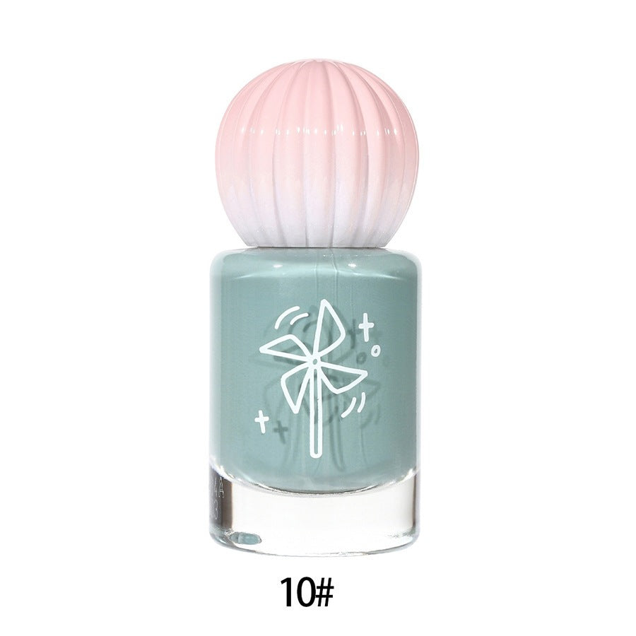 Bk nail polish - oil-based, peel-off, no-bake, quick-drying, colorful bottles - brick & mortar, student nail polish, summer new arrivals
