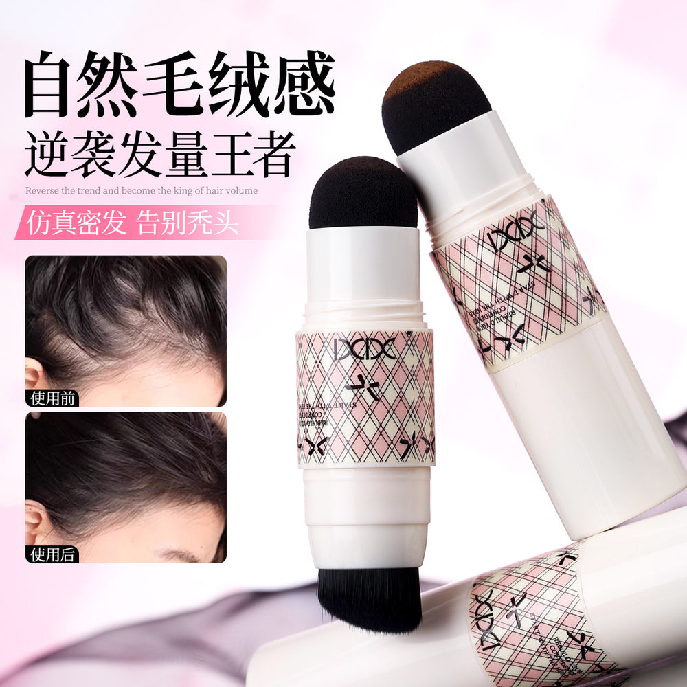 Xixi zero-sense full hairline powder replacement stick to modify hair, fill hair seams, cover white hair shadow, and contour powder
