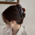 2024 new arrival: elegant design - vintage acrylic hair clip for women, high-end style, back of head updo claw clip, shark clip