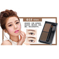 Novo natural 3d dual-color brow powder - contour, nose shadow, and highlight. easy to apply, waterproof, sweat-proof, and smudge-proof