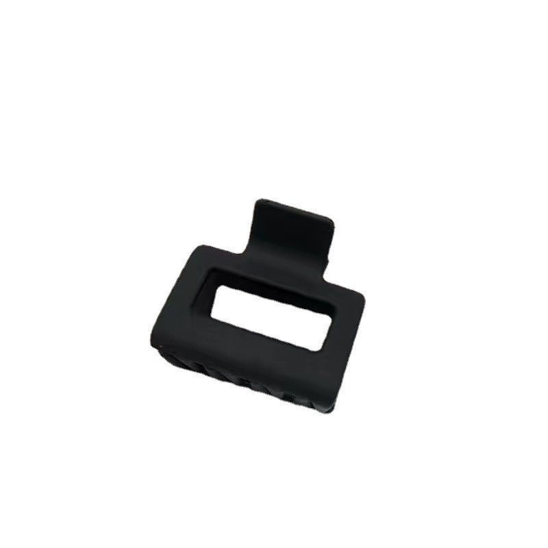 French frosted gripper female eleganceelegant hair clip medium size casual square back head bath hair gripper shark clip