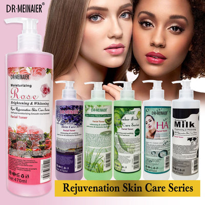 rose brightening toner, shrinking water, refreshing oil control, shrinking pores, hydrating and moisturizing toner 470ml