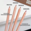 Sweet mint wooden lip liner - matte, waterproof, nude. perfect for defining and shaping your lips for a naturally plump look