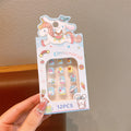 5# [boxed] blue jade dog nail stickers