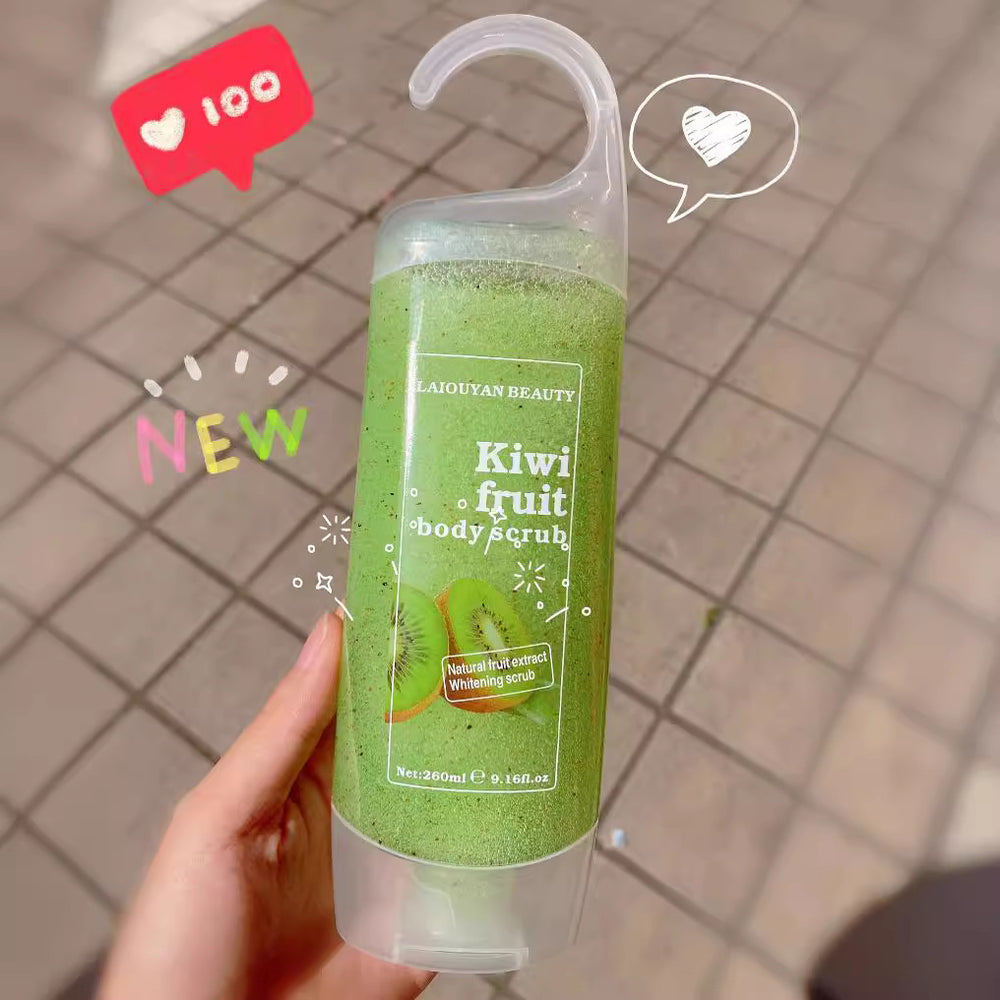 scrub shower gel brightening moisturizing exfoliating fruit fragrance scrub shower gel body wash