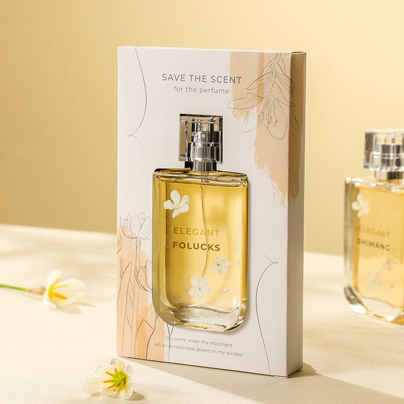 Yihe flower language women's perfume gift box packaging floral fragrance vietnamese niche perfume long-lasting light fragrance cross-border perfume