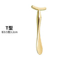 Factory direct metal eye cream spoons - cosmetic beauty tools - zinc alloy eye cream applicators - facial massage sticks