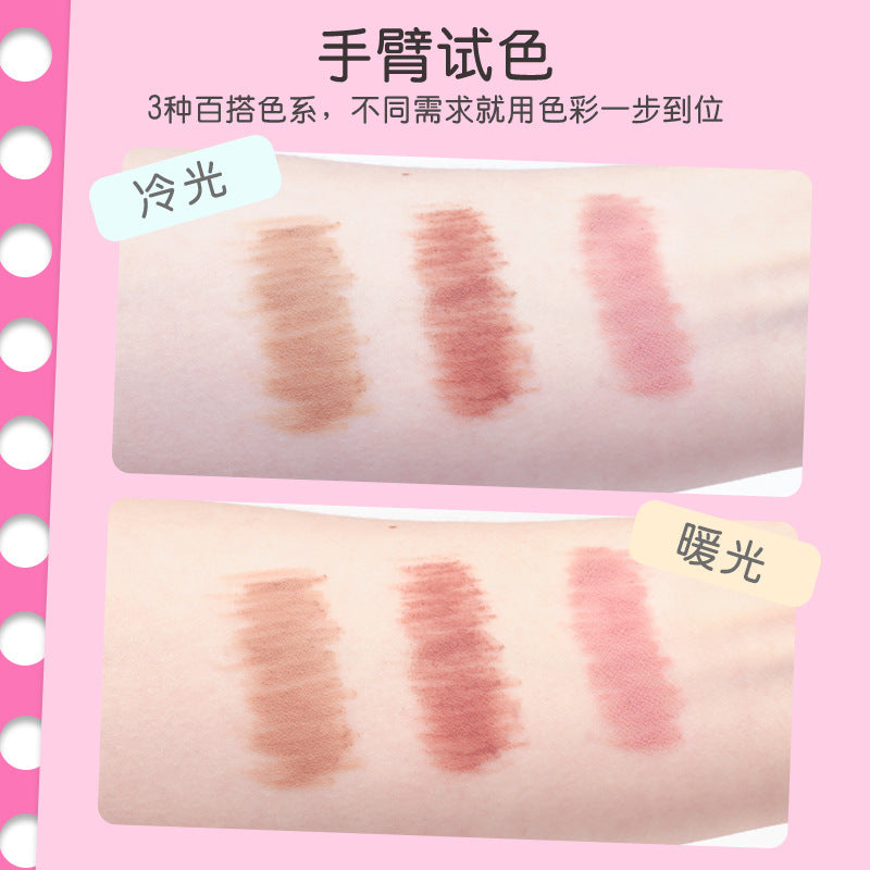 Xixi velvet mousse lip liner comes with a pencil sharpener, matte matte to outline the lip shape, long-lasting and non-fading