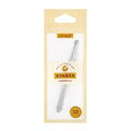 Jonbos stainless steel eyebrow tweezers - straight & slanted tip - eyebrow shaping, hair removal, false eyelash applicator, makeup tool