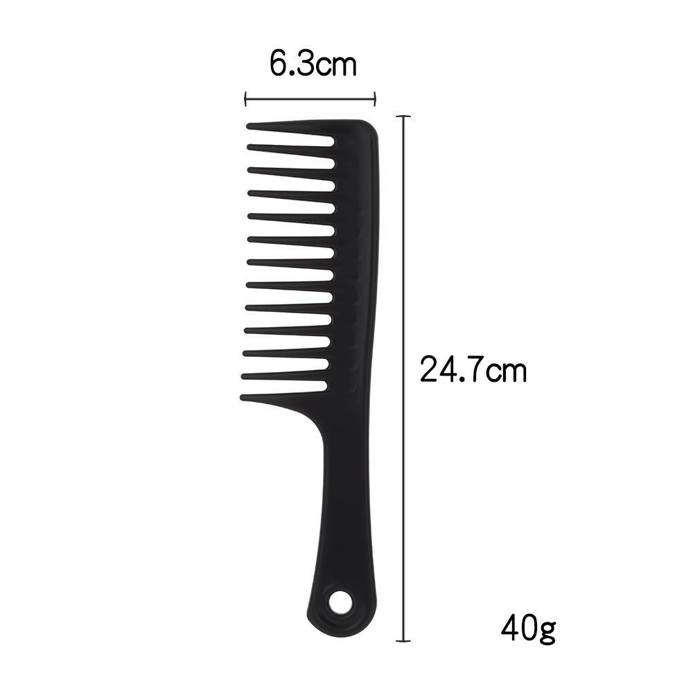 Hairdressing comb cross-border various combs barber shop special comb pointed tail dual-purpose oil head comb can be printed with logo and fixed color