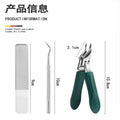 fine large oblique nail clippers large opening nail clippers stainless steel nail groove pliers nail clippers for home manicure scissors