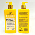 vitamin c turmeric body lotion niacinamide brightening skin tone mild moisturizing lotion 444ml export wholesale