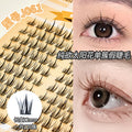 Jonbos large-capacity fake eyelashes single cluster nature little devil sunflower lazy trilogy hard stem transparent stem
