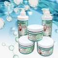 hyaluronic acid skin care 5-piece set soothing repair cleanser essence massage cream beauty salon wholesale