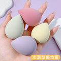 Jonbos wet & dry makeup sponge - ultra soft, low-lint, gourd-shaped water drop makeup puff - beauty tool
