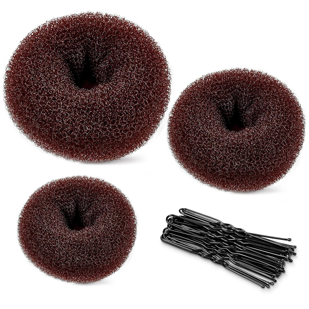 Factory direct sales opp ball head styling hair set donut does not hurt hair fluffy hair curler to tie hair